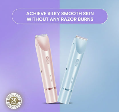 Double Head Electric Shaver Wet & Dry Waterproof Dual Blade Razor